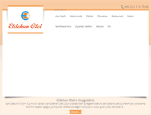Tablet Screenshot of eldehanotel.com